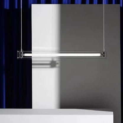 Linear Metal Minimalist Durable Pendant White Light