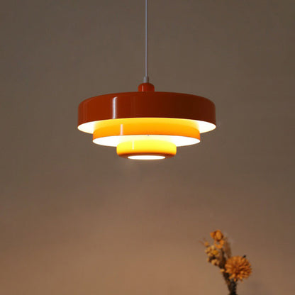 Three Bowl Ansel Pendant Light With Ambient Glow