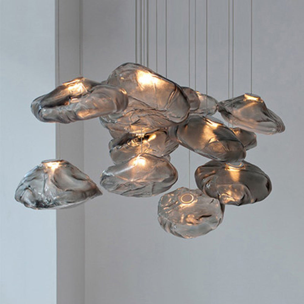 Ambient Glow Glass Globe Minimalist Pendant Light