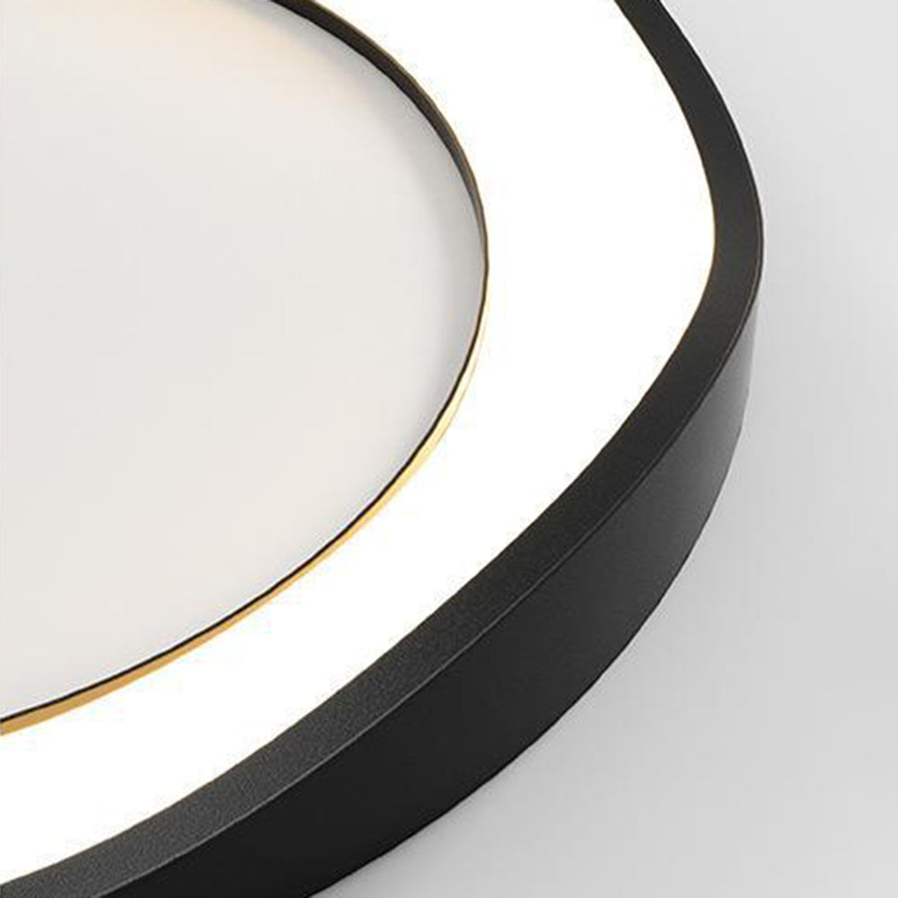 Black Or White Modern Round Pendant Light For Dining Room
