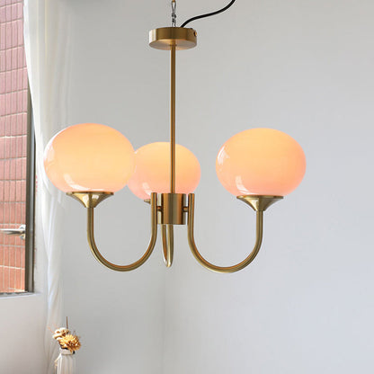 Deco Art Aurora Pendant Globe Lamp With Glow Warm