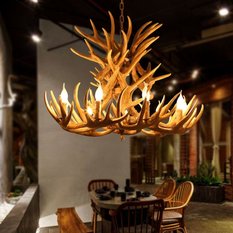 Metal and Wood Durability Nordic Pendant LED Light
