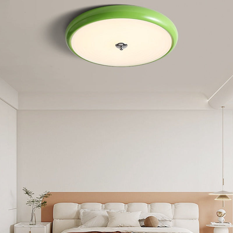 Modern LED Metal Flush Mount Ceiling Light For Living Rooms NovaLine