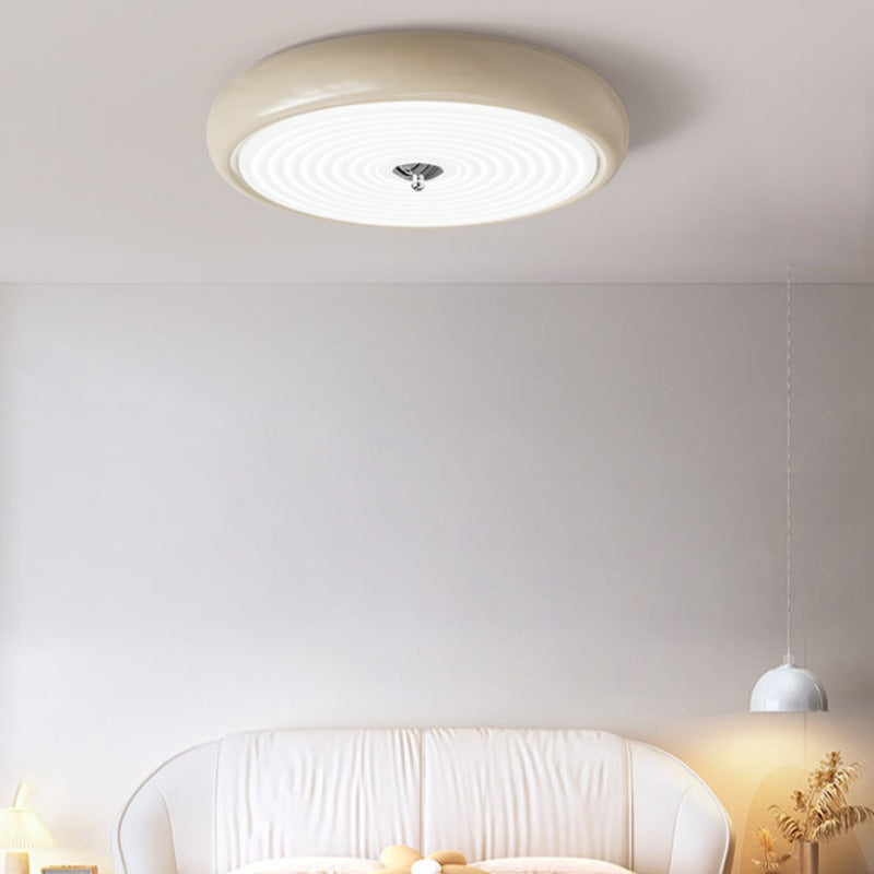 Modern LED Metal Flush Mount Ceiling Light For Living Rooms NovaLine