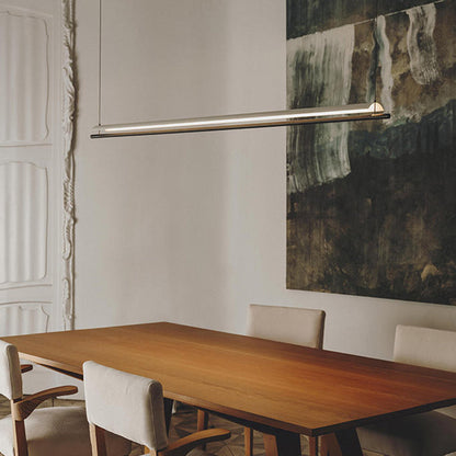 Warm Ambience Metal Pendant Light in Cream Shade