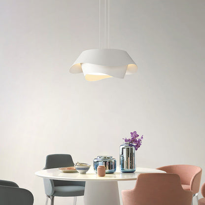 Ambient Glow Flower Pendant Light Art Deco