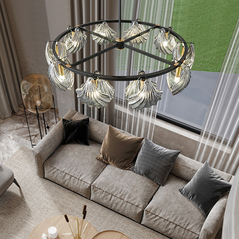 Warm Ambient Glow Modern Annular Pendant Light