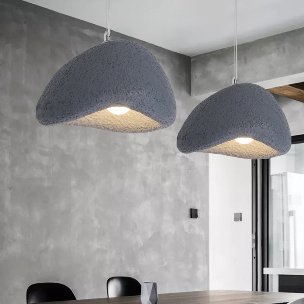 Durable Shade Resin Pendant Light With Bread Shape