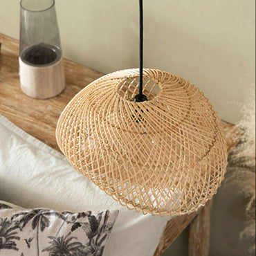 Cozy Living Rooms Rattan Pendant Light Rustic