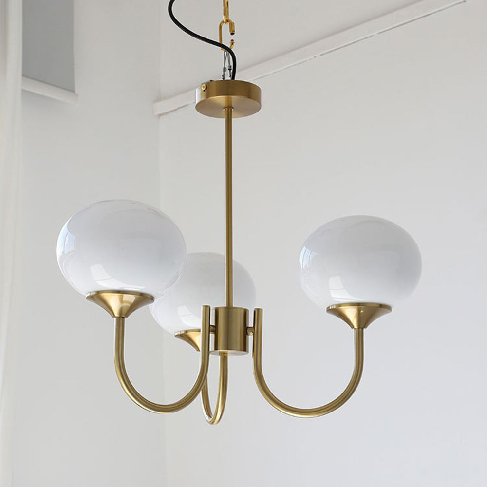 Deco Art Aurora Pendant Globe Lamp With Glow Warm
