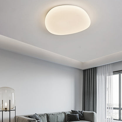 3 Colour Temperatures Ceiling Light Flush Mount With Pebble