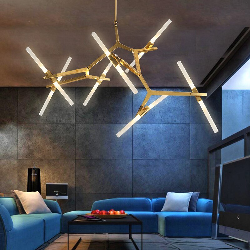 Dual Finishes Rotatable Pendant Light Arisha