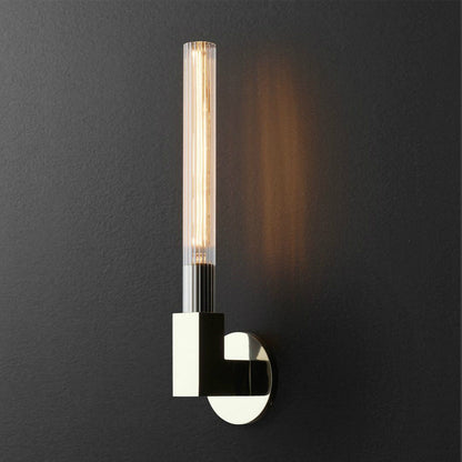 Lamp For Bedroom And Dining Mid Century Glass Brass Wall