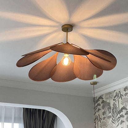 Warm Fabric Shade Pendant Light Ritta