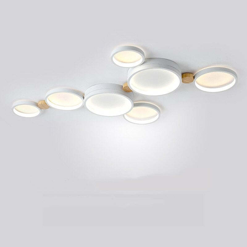Ceiling Light With 3-7 Heads Arisha Round Flush Mount