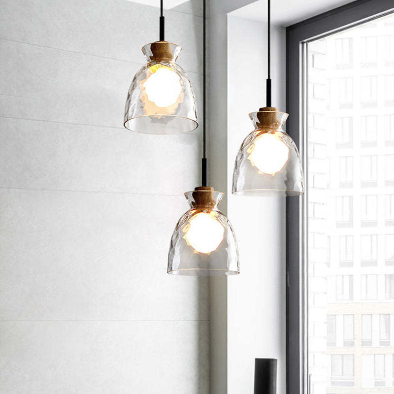 Dining Ambience Elevates Geometric Glass Pendant Light