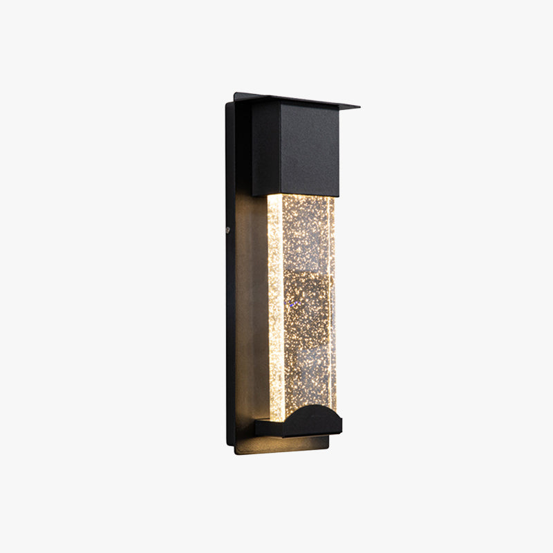 Outdoor Waterproof Wall Light With Sensor Crystal Bubble