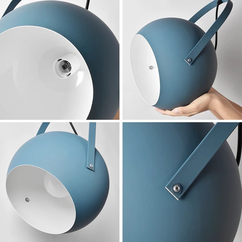Ambient Bedroom Glow Spherical Art Deco Pendant Light