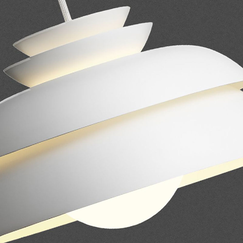 Durable Build White Metal Valentina Pendant Light