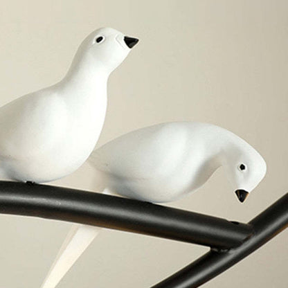 Dual Color Finish Bird Pendant Light With Ambient Glow