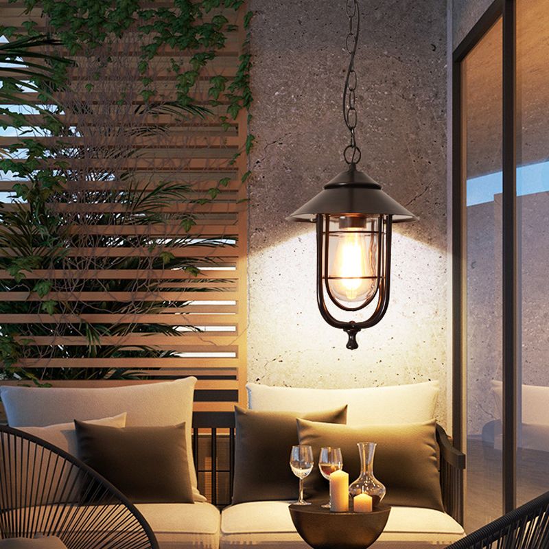 Pendant Light Metal Bronze Black Durable With Warm Glow