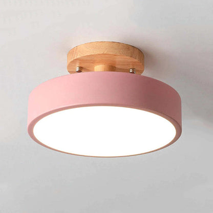 Ceiling Light With 3 Colour Temperatures Round LED Flush Mount