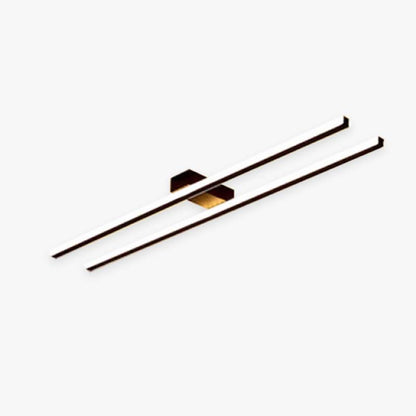 Twin LED Flush Mount Ceiling Light Nova Line