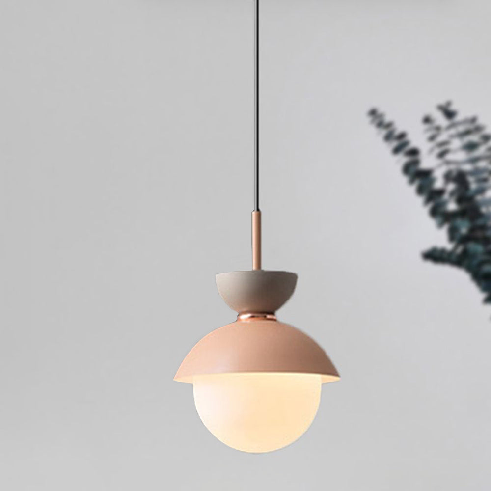 Pendant Light Nordic Globe With Soft Ambient Glow