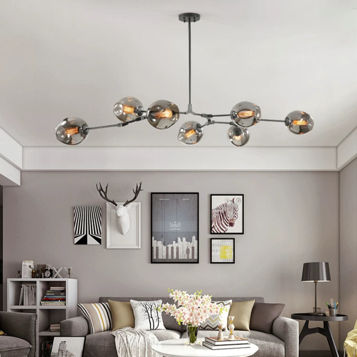 Clear Bubble Nordic Glass Pendant Light