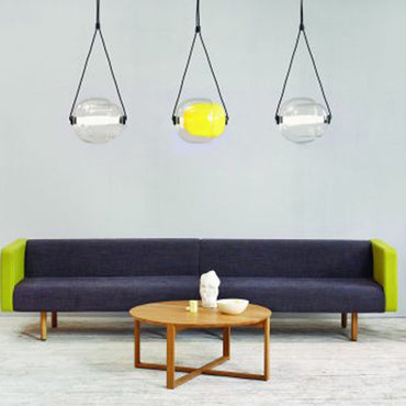 Ambient Glow Modern Glass Bubble Pendant Light