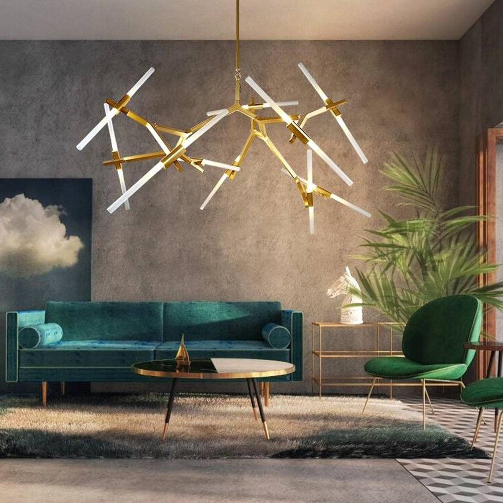 Dual Finishes Rotatable Pendant Light Arisha