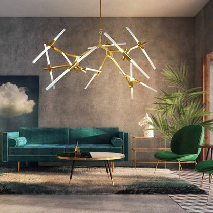 Dual Finishes Rotatable Pendant Light Arisha