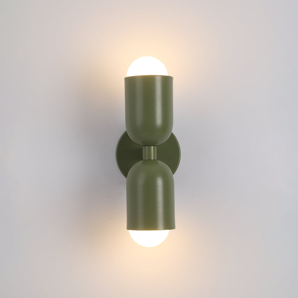 Colourful Twin Head Wall Light Prism Duo