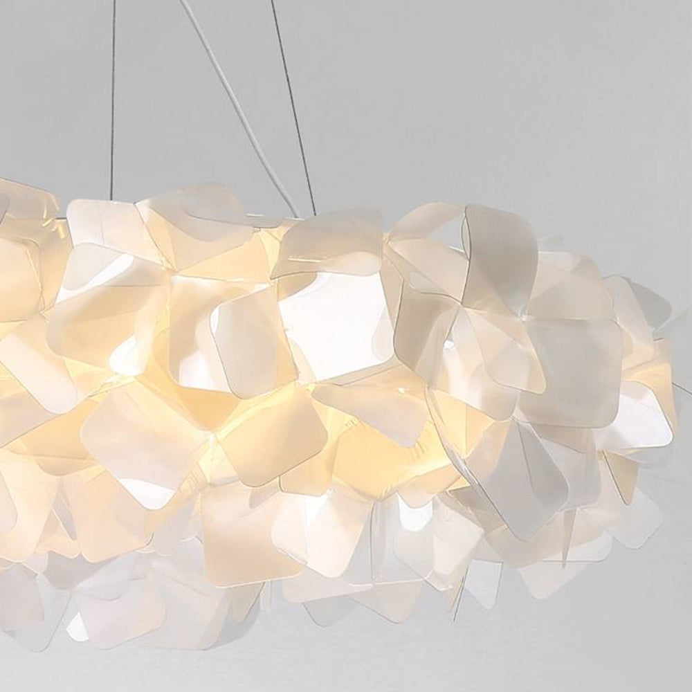 Soft Glow Floral Pendant Light In Six Colors