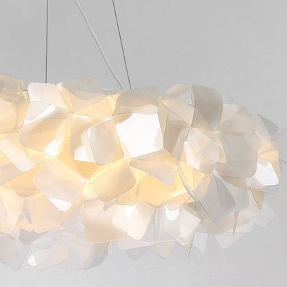 Soft Glow Floral Pendant Light In Six Colors
