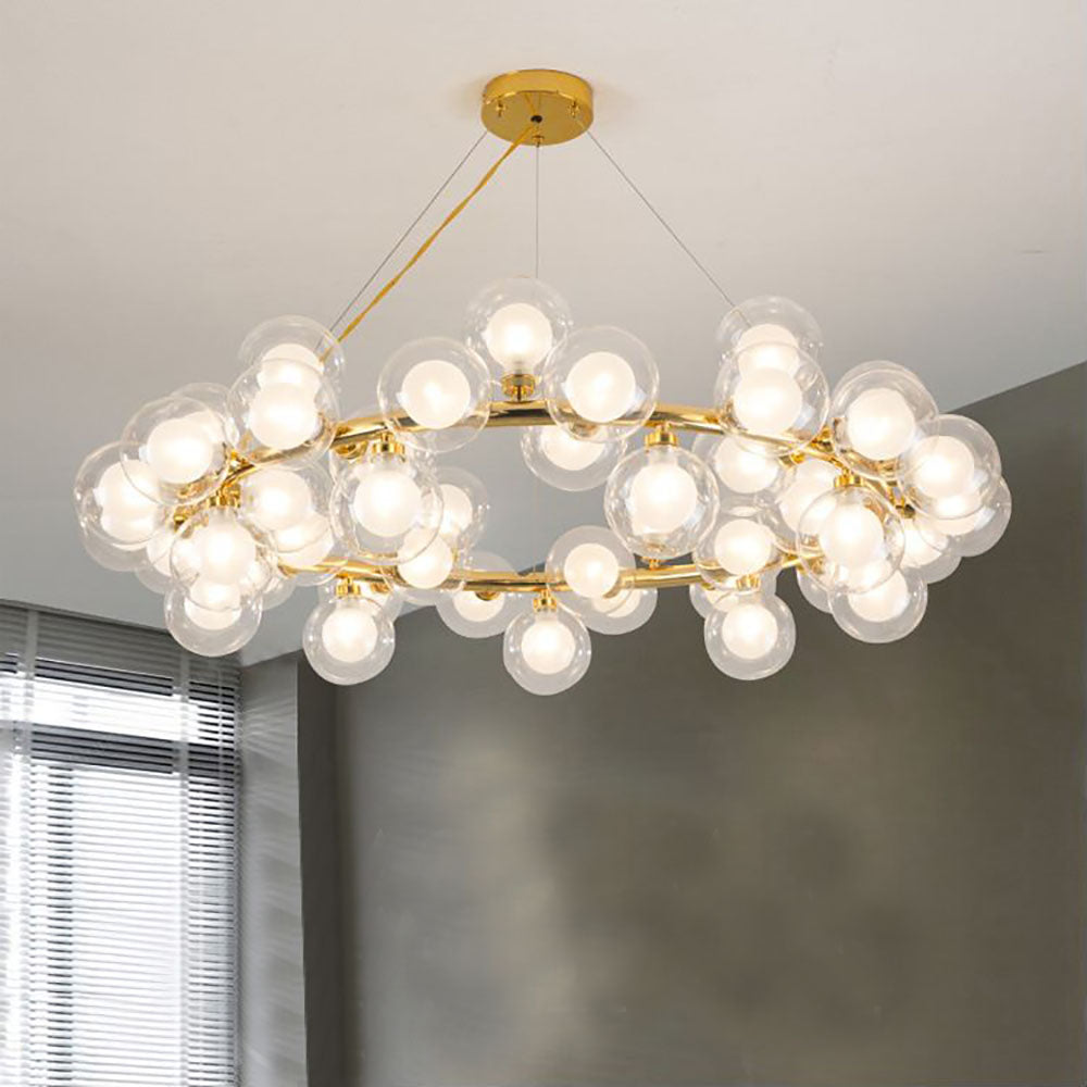 Pendant Light For Elegant Ambience Modern Gold Bubble