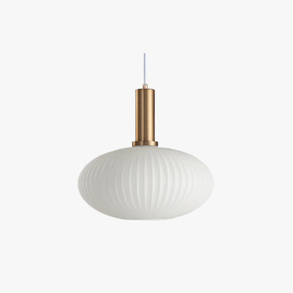 Soft Warm White Glow Bubble Glass Pendant Light