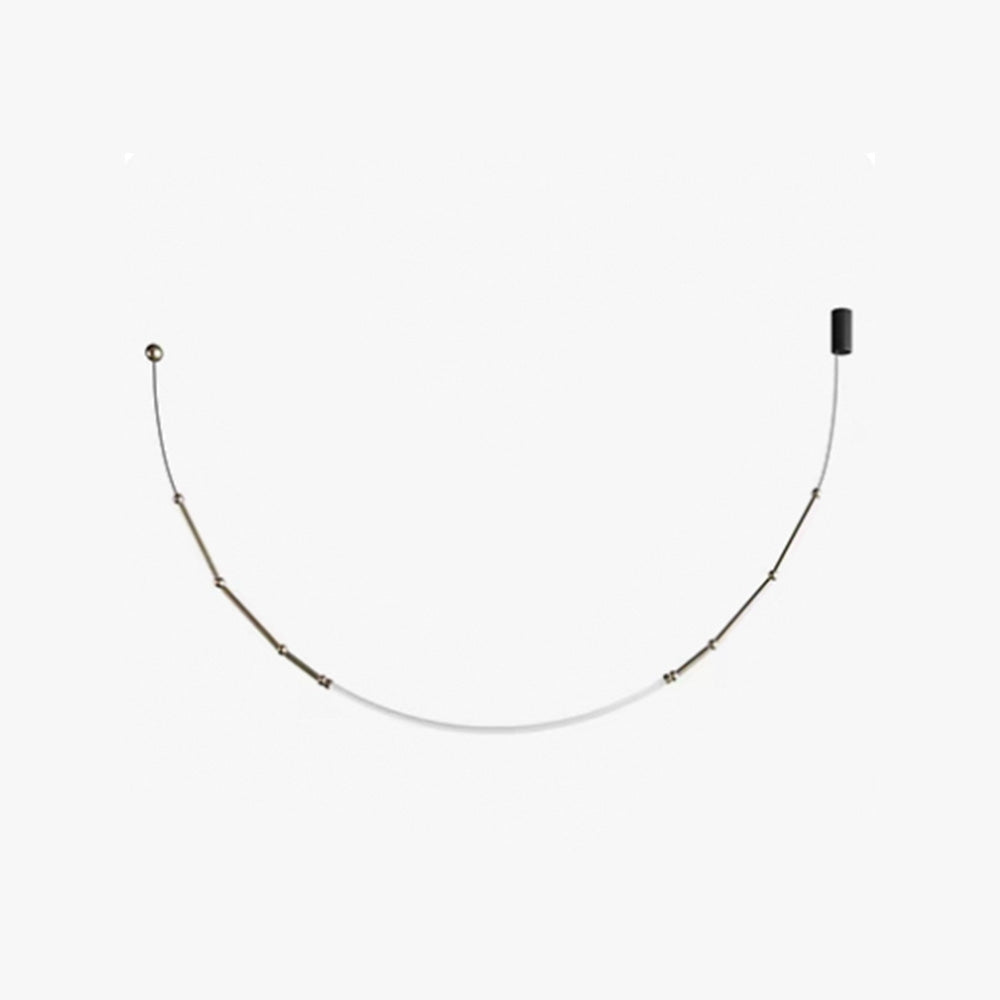 Pendant Light Linear Black Minimalist