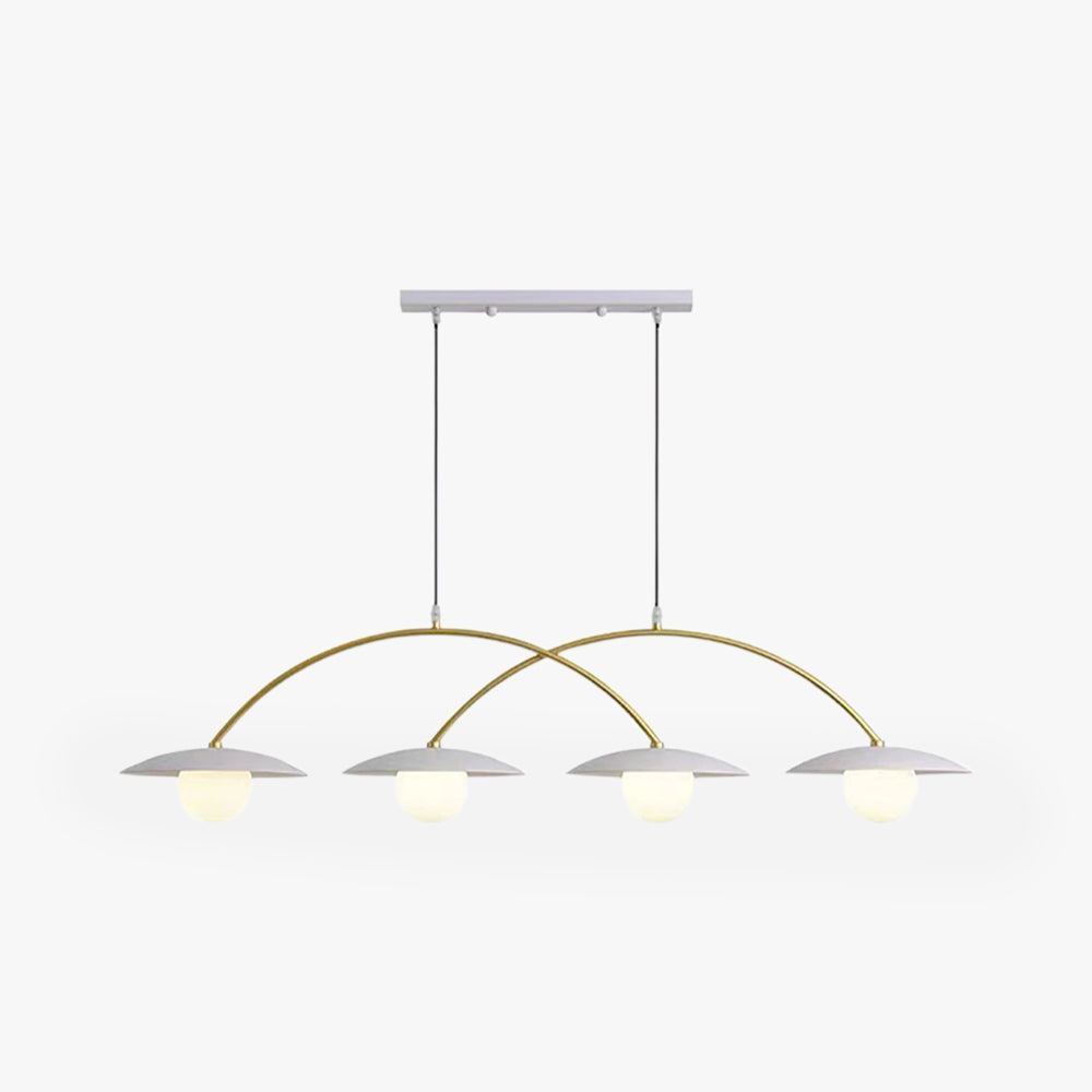 Pendant Light Elegant Metal Cluster With Ambient Glow