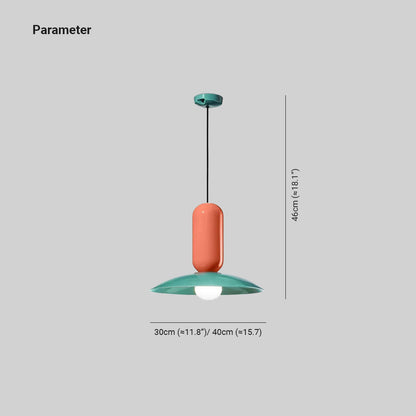 Durable Metal Nordic Pendant Colorful Light