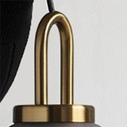 Rust Resistant Metal Frame Glass Cylinder Pendant Light