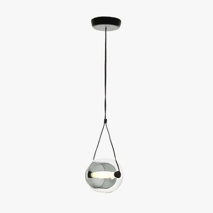 Ambient Glow Modern Glass Bubble Pendant Light