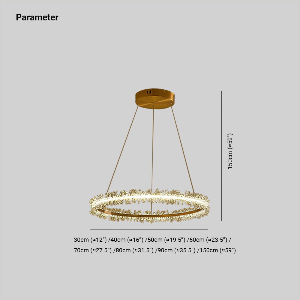 Pendant Light Luxurious Crystal Tassel