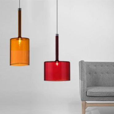 Modern Minimalist Ambience Glass Led Pendant Light