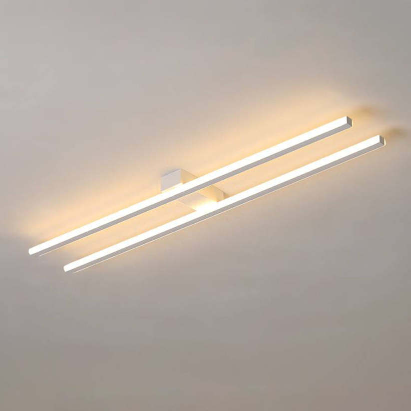 Twin LED Flush Mount Ceiling Light Nova Line