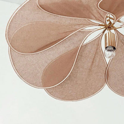 Warm Fabric Shade Pendant Light Ritta