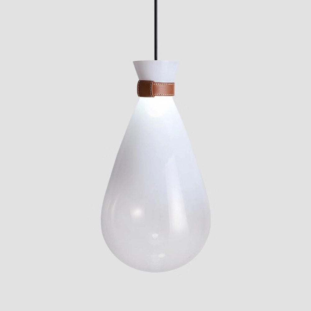 Elegant Ambiance Minimalist Teardrop Glass Pendant Light