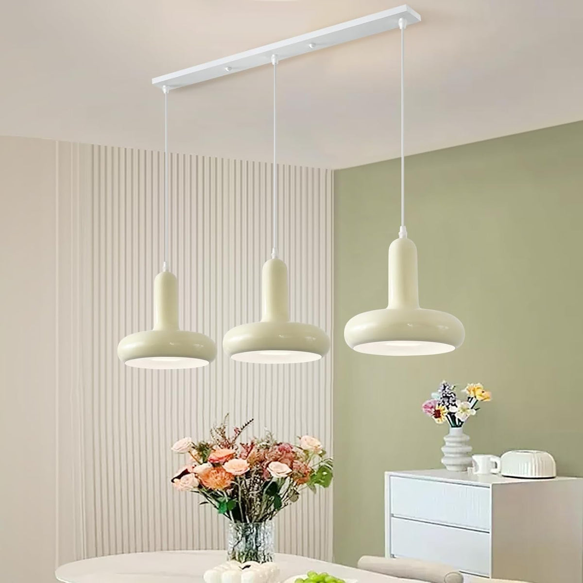 Pendant Light Minimalist Modern for Bedroom with Soft Glow
