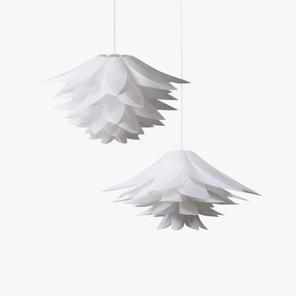 Delicate Ambient Glow Nordic Lotus Pendant Light