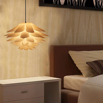 Delicate Ambient Glow Nordic Lotus Pendant Light